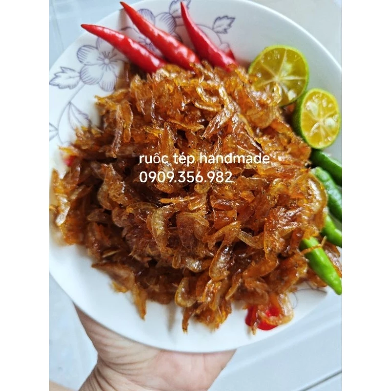 Ruốc tép xào sạch, không cát,handmade 100gr