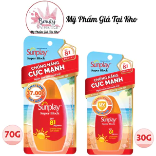 Sữa Chống Nắng Sunplay Super Block SPF 81, PA++++ 70g