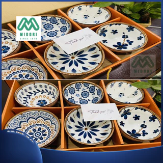 [Hàng Xịn Giá Sale] Set 6 bát sứ phong cách  Nhật Bản. Bát ăn cơm, bát trang trí đồ ăn ( toàn bộ ảnh thật, shop tự chụp)