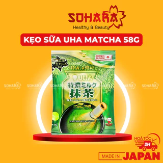 Kẹo UHA Matcha trà xanh Nhật Bản 58g