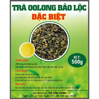 [1 TẶNG 1] Trà Oolong (Ô long/ Olong) Bảo Lộc ĐẶC BIỆT – Chuyên Dùng Pha Trà Nóng, Trà Sữa Đậm Đà Thơm Ngon