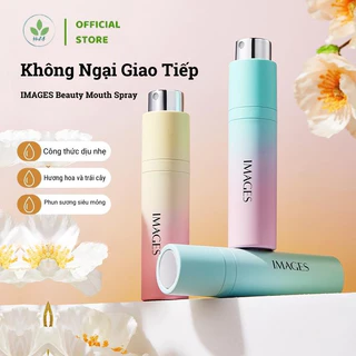 Xịt Thơm Miệng IMAGES Beauty Chính Hãng Hơi Thở Thơm Tho Sạch Khoang Miệng Ngăn Ngừa Vi Khuẩn Gây Mùi Lưu Hương Thơm