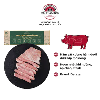 Nạc nọng/Diềm má Iberico (Jowl Meat) - Khay 300g