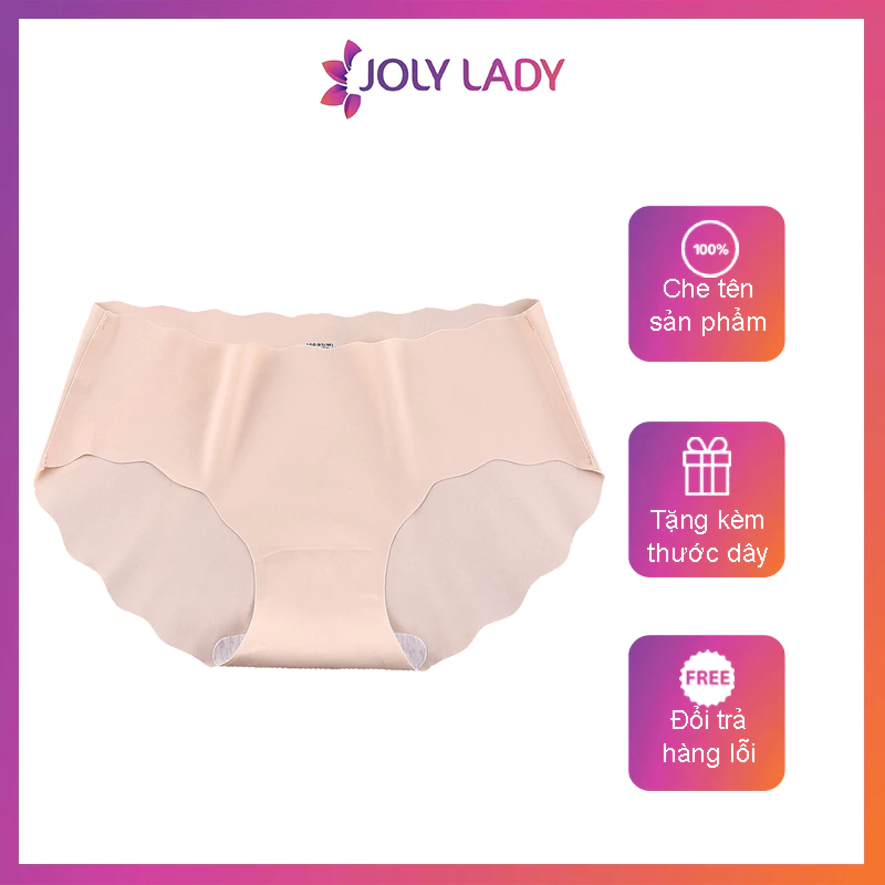 Quần lót nữ đúc su viền sóng không đường may cao cấp JOLY LADY - Q021