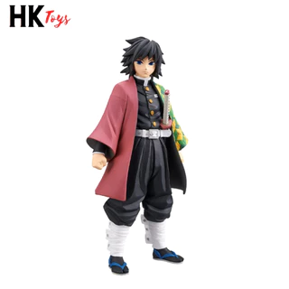 Mô hình Kimetsu No Yaiba figure Demon Slayer Tomioka Giyuu cao 15 cm - figure thanh gươm diệt quỷ - HKTOY