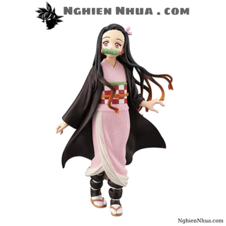 Mô hình Kimetsu No Yaiba figure Demon Slayer Kamado Nezuko cao 15 cm- figure thanh gươm diệt quỷ