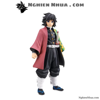 Mô hình Kimetsu No Yaiba figure Demon Slayer Tomioka Giyuu cao 15 cm - figure thanh gươm diệt quỷ