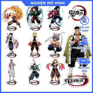 Standee Acrylic Thanh gươm diệt quỷ Kimetsu no Yaiba Tanjiro Nezuko Zenitsu Inosuke Giyuu Kanao Demon Slayer