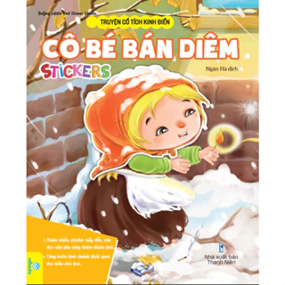 Sách - Truyện cổ tích kinh điển: Cô bé bán diêm stickers - ndbooks