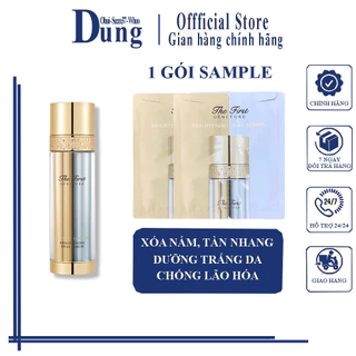 Gói Huyết Thanh Dưỡng Trắng Chống Lão Hoá Ohui The First Brightening Dual Serum 2ml