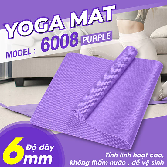 {3 size}BG-Thảm tập YOGA GYM Bám Sàn Chống Trượt Dễ Vệ Sinh,Chất Liệu Thảm Tập Yoga TPE,dễ gấp gọn