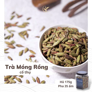 Hũ Trà Móng Rồng Cổ Thụ  Búp Trà Cổ Thụ Hà Giang Hũ Thủy Tinh 175gram