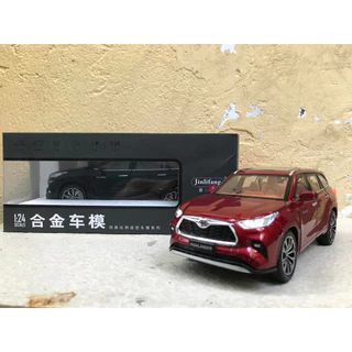 Mô hình xe TOYOTA Highlander Hybrid 2023 1:24