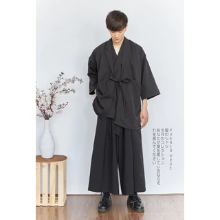 Hakama Pants - Quần ống xếp phong cách Nhật Bản