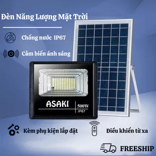 Đèn LED Năng Lượng Mặt Trời Tiết Kiệm Điện Chiếu Sáng Mạnh ĐÈN NAMI