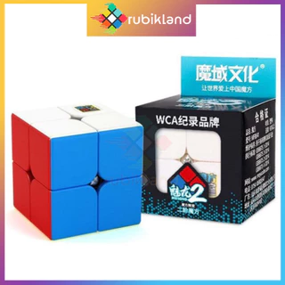 Rubik 2x2 MoYu MeiLong 2x2x2 Stickerless Rubic 2 Tầng Đồ Chơi Trí Tuệ - Rubik Land