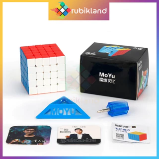 Rubik 5x5 MoYu MeiLong 5M M MoYu MeiLong M Rubic 5 Tầng Nam Châm Stickerless Đồ Chơi Trí Tuệ Trẻ Em