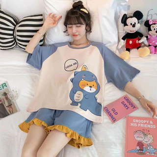 Đồ bộ mặc nhà cực cute chất cotton