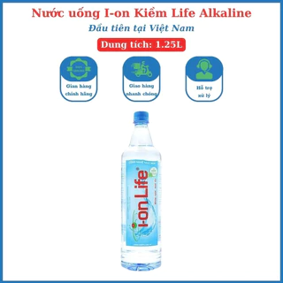 [Freeship toàn quốc] Nước uống I-on life kiềm ALkaline 1.25L số lượng 1 chai bổ sung vi khoáng tốt cho sức khỏe