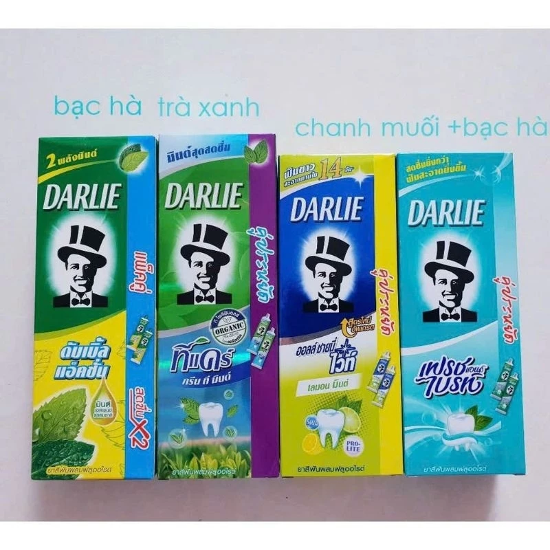 KEM ĐÁNH RĂNG DARLIE ÔNG GIÀ ( 1 HỘP 2 CÂY)