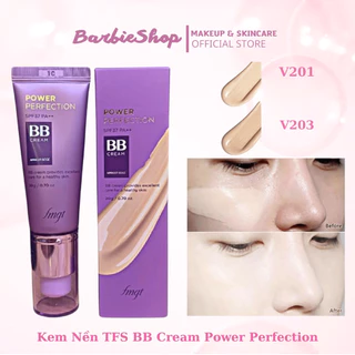 COMBO KEM NỀN BB CREAM POWER 20G-40G VÀ MAGIC COVER 45ML TÍM