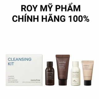 (Mẫu Mới 2023) Bộ Sản Phẩm Chăm Sóc Cơ Thể Và Làm Sạch Innisfree Clean