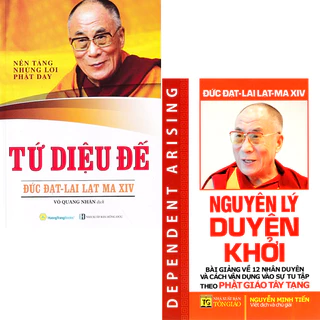 Sách - Combo Tứ Diệu Đế - Nền Tảng Những Lời Phật Dạy + Nguyên Lý Duyên Khởi ( Bộ 2 Cuốn )