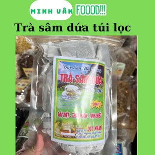 Trà sâm dứa túi lọc thanh nhiệt mát gan gói 400g - Loại đặc Biệt rất thơm hút chân không