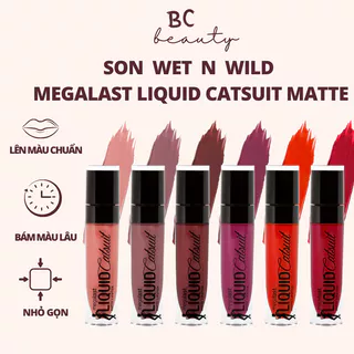 Son Kem Lì Megalast Liquid Catsuit Matte Lipstick | Độ Bám Cực Tốt, Lên Màu Chuẩn, Hàng Chính Hãng Nhập Khẩu USA 100%