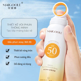 Xịt chống nắng MAIGOOLE 360 độ SPF50+chống tia cực tím bảo vệ làn da 150ml