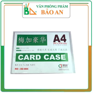 Card Case Khổ A3/ A4/ A5 - Tấm Nhựa Trong Suốt Để Lưu Tài Liệu - Card Case A3 A4 A5