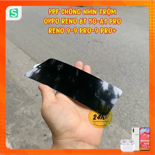 Dán dẻo PPF chống nhìn trộm - PPF 2IN1 Chống trộm + chống vân tay cho Oppo Reno8 T 5G Reno 8T 5G