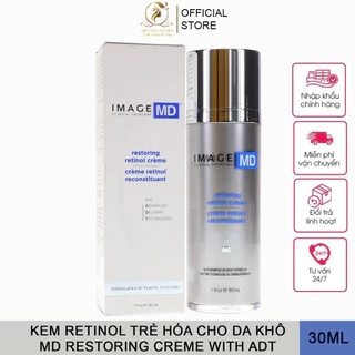 Kem Retinol Trẻ Hóa, Mờ Thâm Nám - Image Skincare MD Restoring Retinol Creme With ADT Technology 30ml