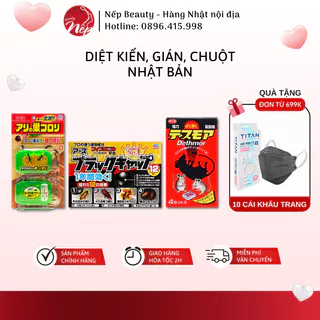 Bộ diệt côn trùng gián, kiến, chuột - Nhật Bản