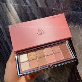 Bảng phấn mắt 3CE Motion Frame New Take Eyeshadow Palette tone hồng ngọt ngào [ChiinBeauty]