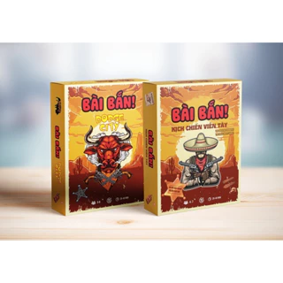 Combo bài Bắn cơ bản và Mở rộng Việt hóa thẻ bài Boardgame hấp dẫn