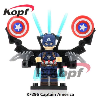 Đồ chơi lắp ghép Minifigures Siêu anh hùng Báo đen, Captain American, Iron Man, Loki.. - Mô hình lắp ghép 3D cho bé