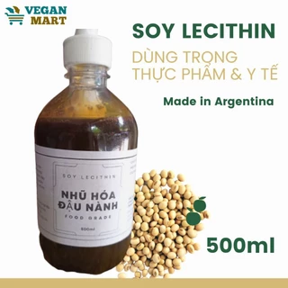 E322 Chất nhũ hoá đậu nành Soy Lecithin đậu nành nhập khẩu Argentina cao cấp dùng cho thực phẩm y tế (500ml)