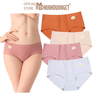 Quần Lót Su Hoa Cúc Lượn Sóng Mong Có May Đáy 2 Lớp Không Lộ Hằn Viền Khi Mặc Váy Ôm Body [Minhduongct]