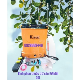 bình xịt phun thuốc bằng điện KINAMI 20lit va ORG 20 lít  nhật bản..