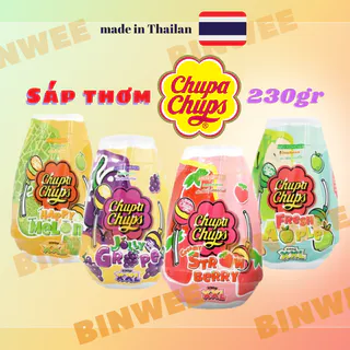 Sáp thơm phòng Chupa Chups Thái Lan Gel Air Freshener vị kẹo trái cây ngọt size XXL thời gian sử dụng đến 45ngày