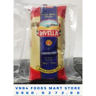 Bột Lúa Mì Semolina hiệu Divella Gói 500G 84finefoods