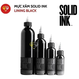 Mực Solid Ink Lining Black đen xăm hình đi nét 1oz chính hãng USA