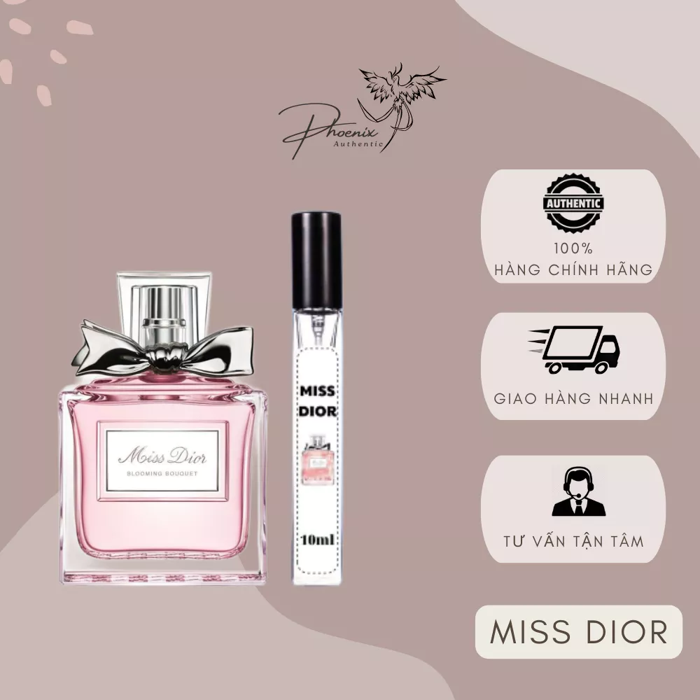 Nước hoa nữ Miss Dior mẫu thử 10ml nữ tính, dịu dàng, trang nhã