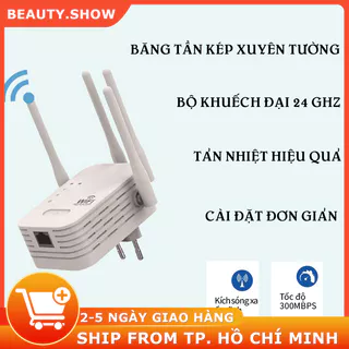 Kích Sóng Wifi không dây cao cấp TWifi, bộ kích sóng wifi cực mạnh tốc độ cao 300Mbps, cục kíc sóng thiết bị kích mạng