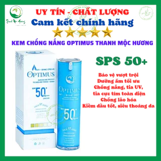 Kem chống nắng optimus Thanh Mộc Hương