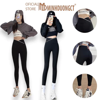 Quần Legging Nữ Cạp Cao Chất umi Gen Bụng Cho Nữ - Full hộp Chuẩn Loại 1