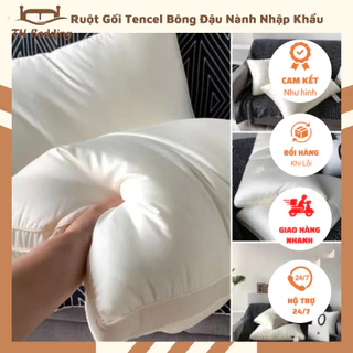 Ruột Gối Tencel Bông Đậu Nành Nhập Khẩu Cao Cấp (1 chiếc) -TN1