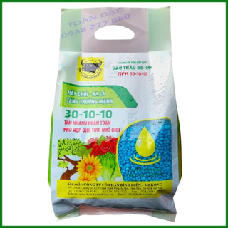 Phân Bón Đầu Trâu NPK 30-10-10 (1kg) Kích Ra Rễ, Giúp Nảy Chồi, Ra Lá, Tăng Trưởng Mạnh