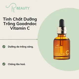 SERUM DƯỠNG TRẮNG SÁNG DA, GIẢM THÂM SẠM DA GOODNDOC VITAMIN C 16.5 30ML